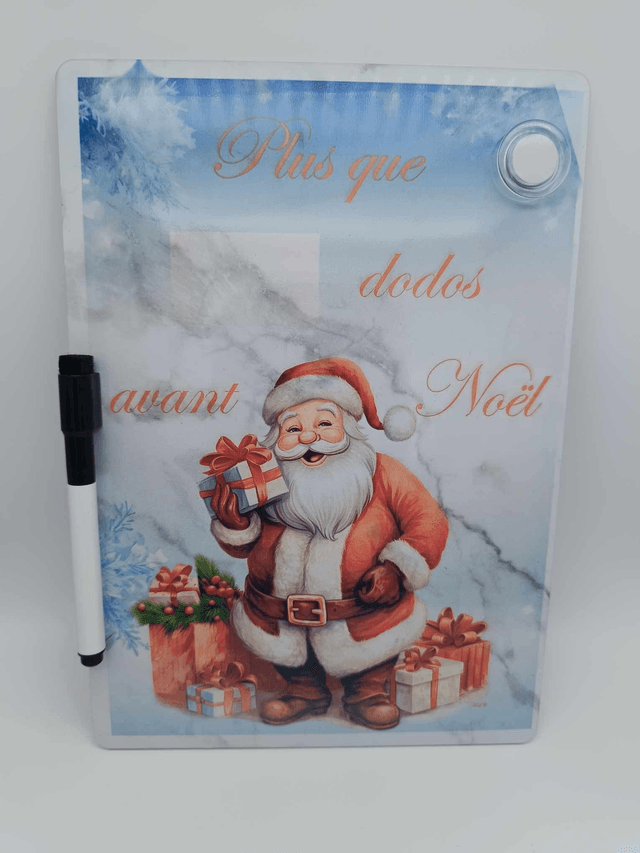 Ardoise magnétique Noël