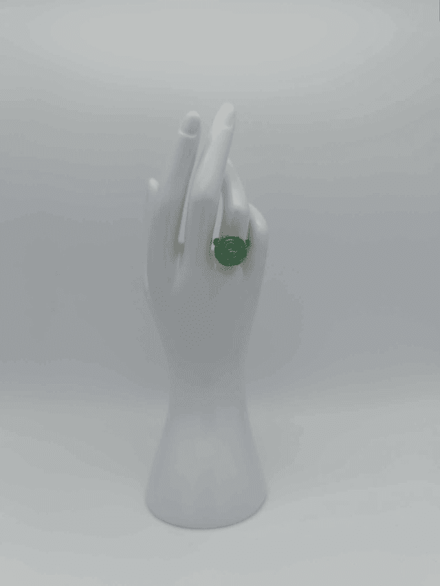 Bague en porcelaine froide Petite fleur