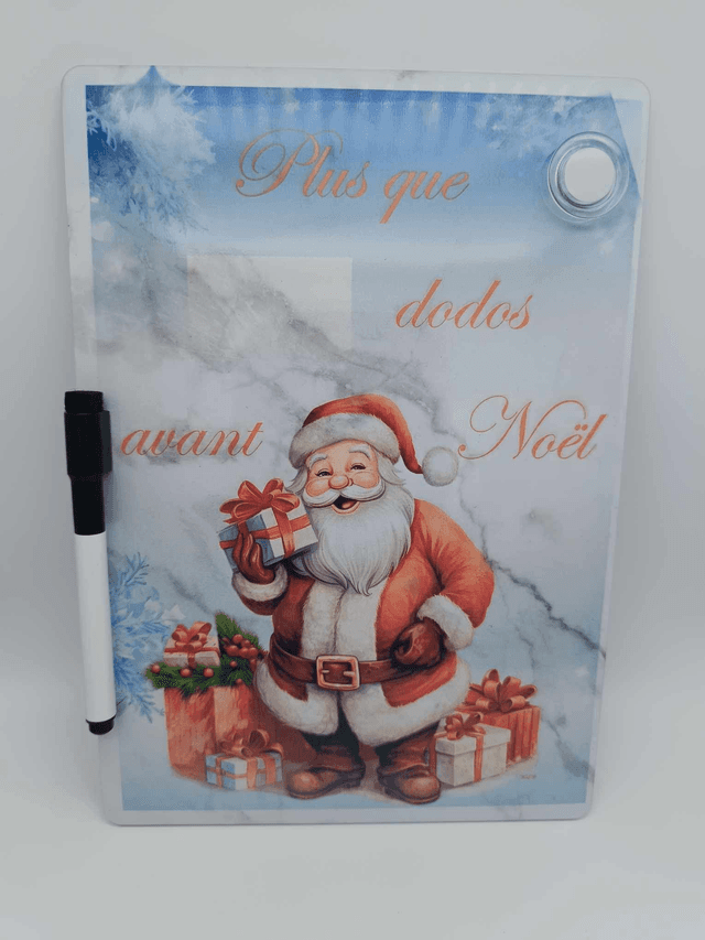 Ardoise magnétique Noël