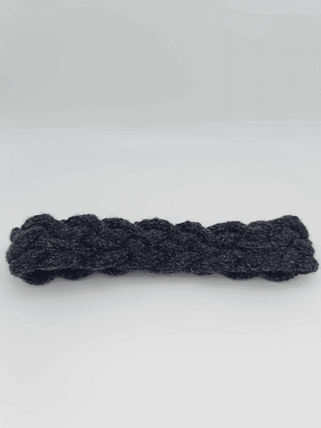 Bandeau noir chiné femme