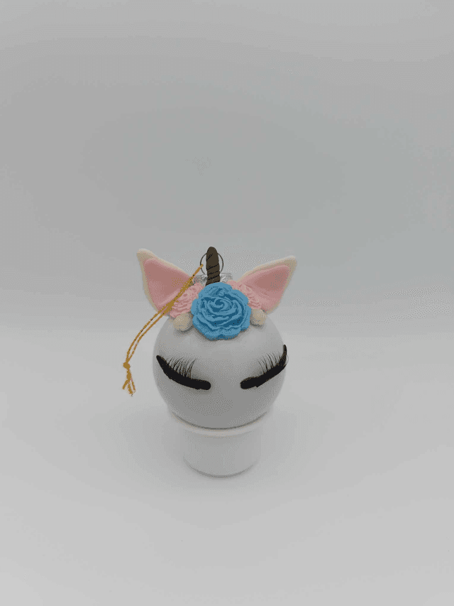 Boule de Noël Licorne