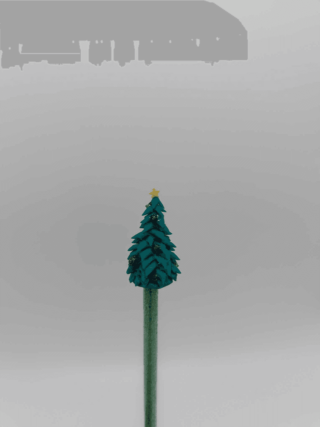 Crayon Sapin de Noël