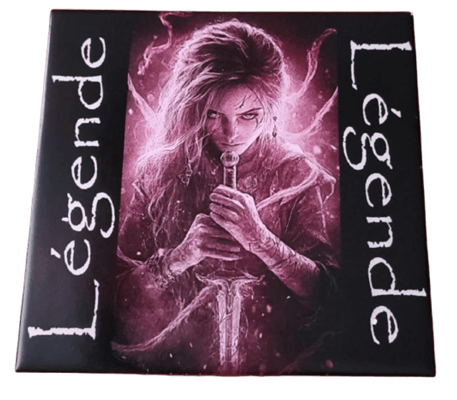 Faïence décorative Samouraï